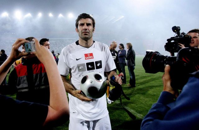 Luis Figo a anuntat ca va abandona cariera sportiva la varsta de 36 de ani