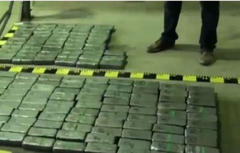 Venezuela a confiscat 3,5 tone de cocaina la granita cu Columbia