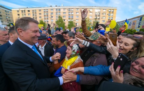 Sondaj USR pentru prezidentiale: Klaus Iohannis - 40,5%, Viorica Dancila - 21,4%, Dan Barna - 19,7%