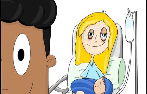  Top  10+ ilustratii amuzante ce redau perfect viata mamelor care au copii mici