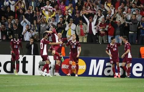 CFR Cluj: Pretul biletelor pentru meciurile din grupele Ligii Campionilor
