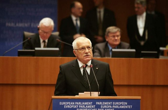 Presedintele Cehiei nu vrea crearea unei federatii a statelor in Europa