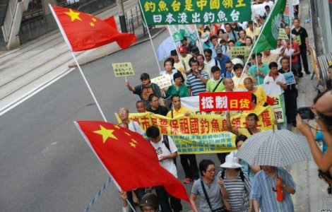 Protestele chinezilor impotriva Japoniei au ajuns si in Romania