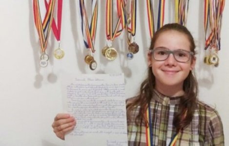 Scrisoarea unei fetite de 11 ani, adresata presedintelui Iohannis: "Nu va ganditi la dumneavoastra, ci la urmasi"
