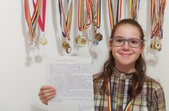 Scrisoarea unei fetite de 11 ani, adresata presedintelui Iohannis: "Nu va ganditi la dumneavoastra, ci la urmasi"