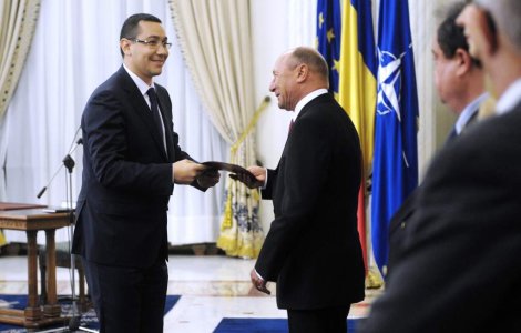 Ponta vrea ca, din 2013, premierul sa nu mai fie ales de presedinte