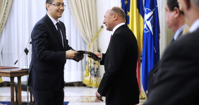 Ponta vrea ca, din 2013, premierul sa nu mai fie ales de presedinte