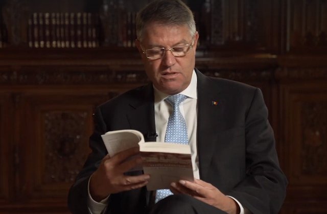 Iohannis indeamna la citit: Hai sa readucem Romania printre marile culturi ale Europei, cele care citesc