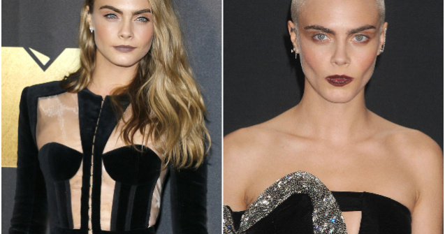  Top  15 vedete indraznete care nu au ezitat sa renunte la parul lung si sa se tunda (aproape) zero