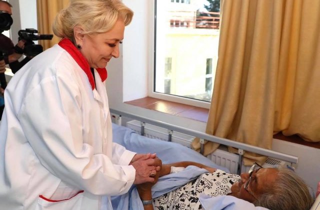 Dancila: Am acordat sume substantiale pentru pentru multe spitale. Am dat bani indiferent de culoarea politica