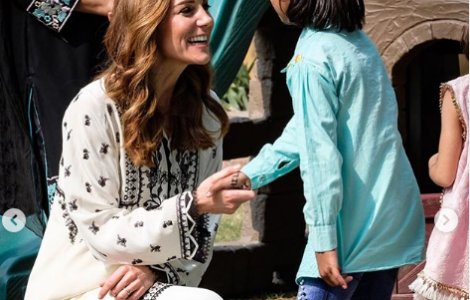 Kate Middleton a facut prima postare pe Instagram,