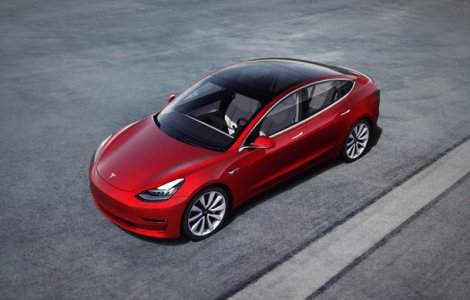 Performanta istorica pentru o masina electrica: Tesla Model 3, locul 11 in topul celor mai inmatriculate modele in Europa in septembrie