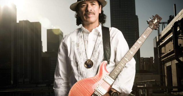 Santana, antreprenor al cauzelor nobile