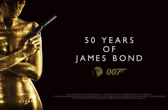 James Bond implineste 50 de ani. Cum va fi sarbatorit in Romania?
