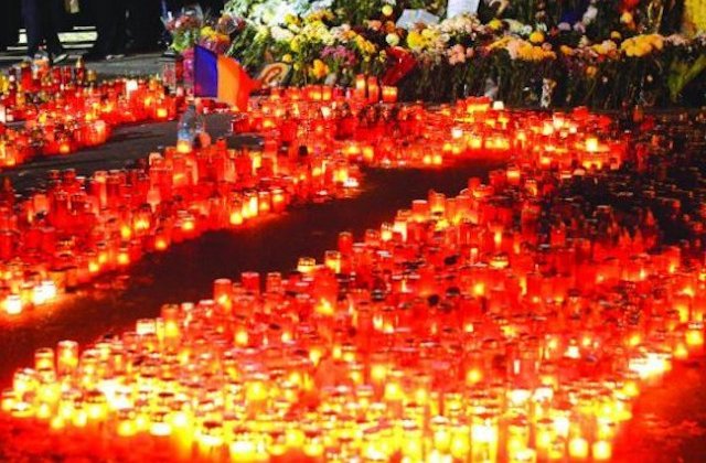 Marsul "4 ani de la Colectiv" se va desfasura miercuri seara, in memoria victimelor