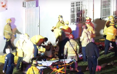 Trei persoane au murit, iar alte noua au fost ranite intr-un atac armat la o petrecere de Halloween din California /VIDEO