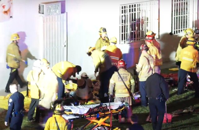 Trei persoane au murit, iar alte noua au fost ranite intr-un atac armat la o petrecere de Halloween din California /VIDEO