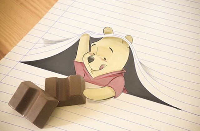 Perspectiva naucitoare: 10+ ilustratii geniale care estompeaza linia dintre desen si realitate