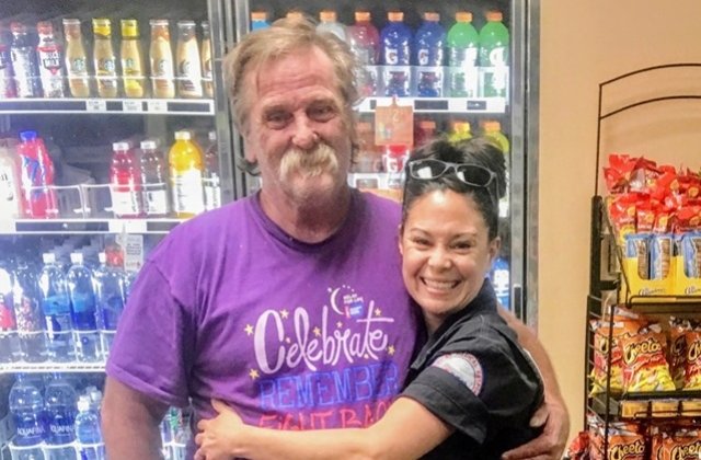 O politista s-a reintalnit cu un fost dependent de heroina si a aflat ca i-a schimbat viata in urma cu 14 ani