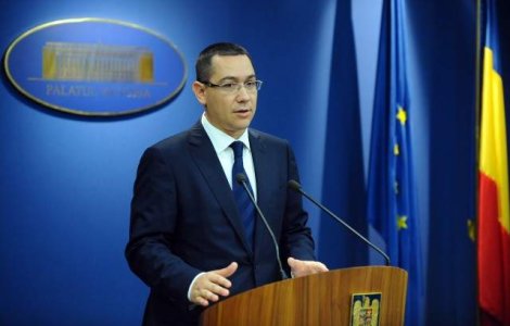 Ponta: Am pus capat circului. Privatizarea Oltchim a esuat