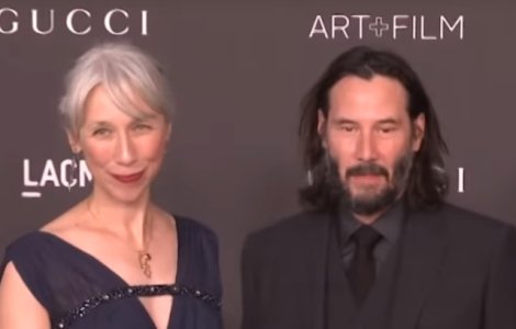 Keanu Reeves, pentru prima data la bratul unei femei dupa douazeci de ani de la tragedia in care a murit logodnica lui