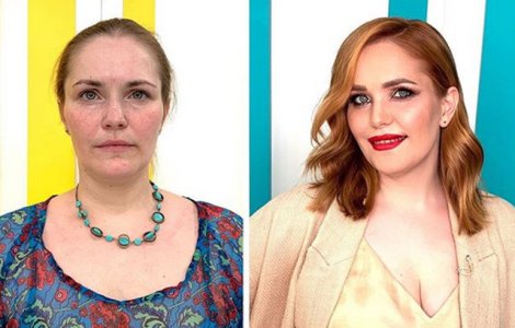 Top  15+ transformari care demonstreaza ca machiajul si schimbarea de stil pot schimba radical pe oricine