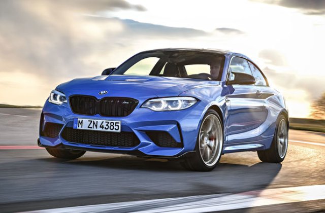BMW a prezentat noul M2 CS: accesorii de caroserie din fibra de carbon, motor de 3.0 litri cu 450 CP si 4 secunde pentru 0-100 km/h