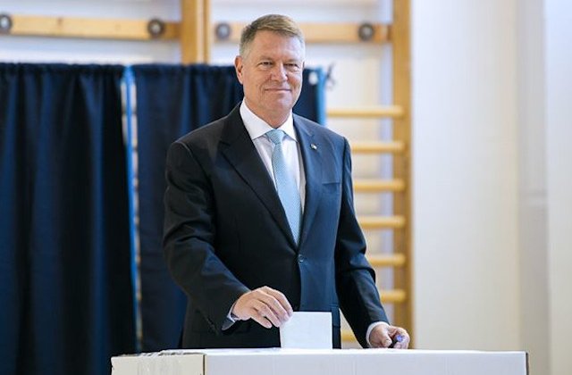 Iohannis: Am votat pentru Romania Normala. Imi doresc un viitor foarte bun pentru Romania
