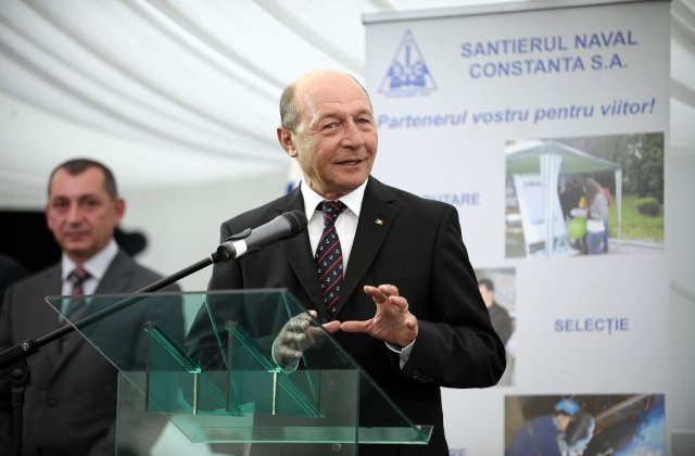 Basescu, despre nava Biruinta: "O scula magnifica"
