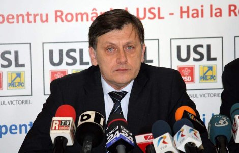 Antonescu, despre lansarea candidatilor: Pot sa vina si delegatii PPE sa vada armata USL
