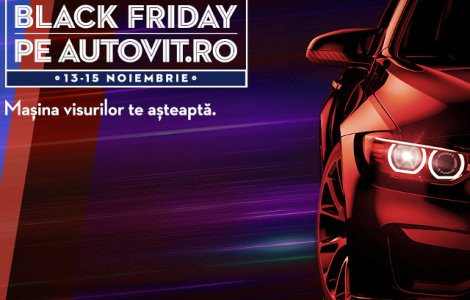 Black Friday 2019, pe autovit.ro: Peste 100 de autoturisme au discount-uri de pana la 40%