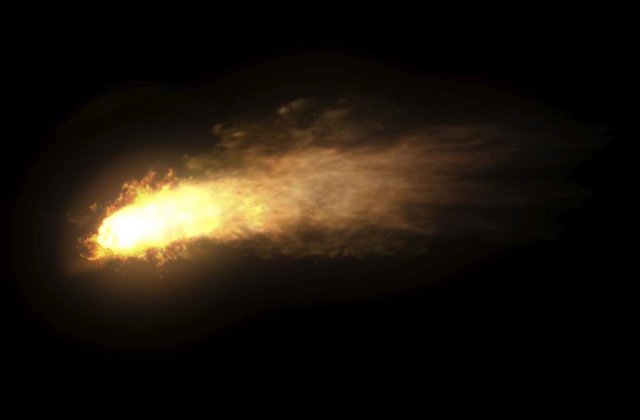 A fost lovit de un meteorit in timp ce mergea spre scoala