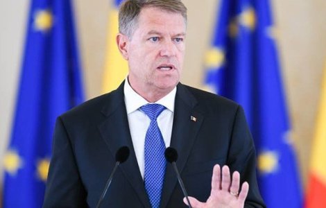 Iohannis vrea sa renunte la imunitate: "Cand ajungem la schimbarea Constitutiei, voi relua aceasta tema"
