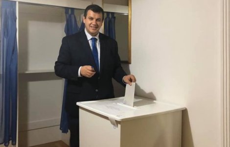Eugen Tomac a votat in Serbia/ VIDEO