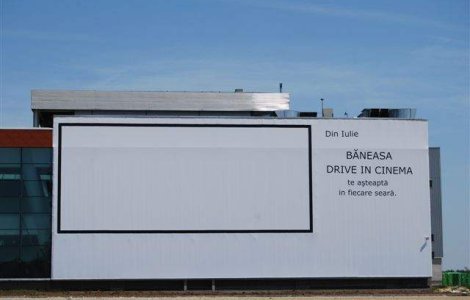 Primul cinematograf drive-in digital din Romania