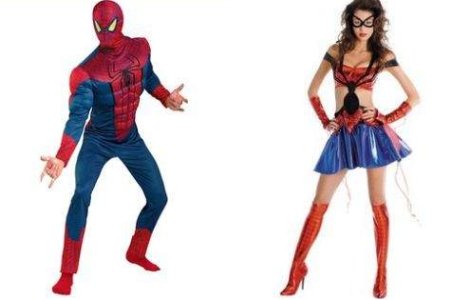 Culmea sexismului: Costume de Halloween in varianta feminina si cea masculina