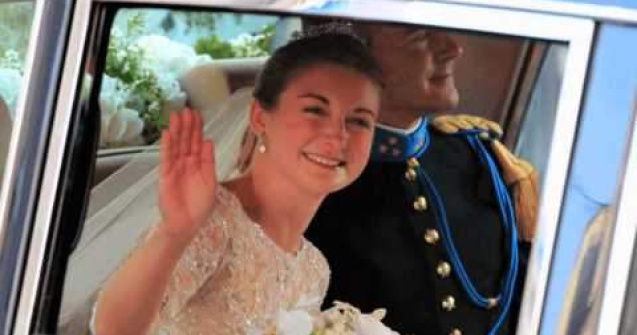 Nunta regala in Luxemburg: Ducele mostenitor s-a casatorit religios