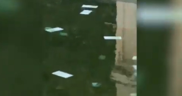 Mii de bancnote de 100 de euro, plutind pe un canal din Milano