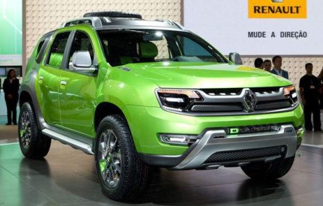 Renault a prezentat conceptul DCross, bazat pe actualul Duster