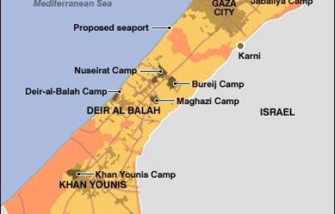 Peste 40 de rachete, lansate din Gaza catre Israel