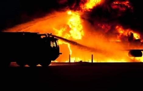 Un barbat din Suceava, gasit carbonizat din cauza unui incendiu de veg