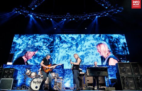 Peste 7.000 de fani ai muzicii rock, la concertul Deep Purple din Cluj