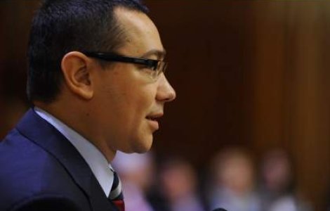 Ponta, catre ministri: Aveti grija cu cheltuielile, alta rectificare nu va mai fi!