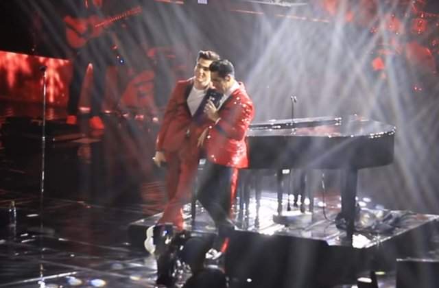 Stefan Banica Jr. a cantat pentru prima oara cu fiul sau intr-un concert/ VIDEO