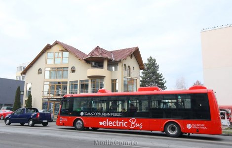 Turda a devenit primul oras cu transport in comun exclusiv electric