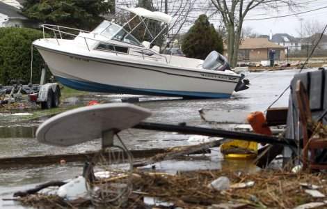 IMPACTUL uraganului Sandy: 40 de morti si 8,2 milioane de americani fara curent electric