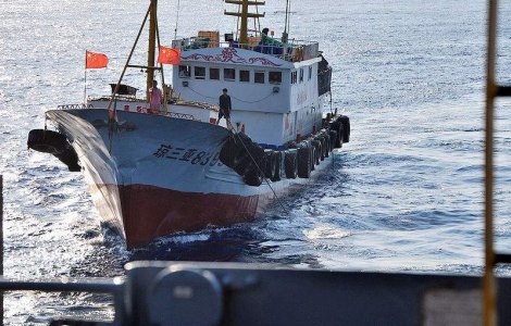 Patru nave chineze, in apele teritoriale ale insulelor administrate de Japonia