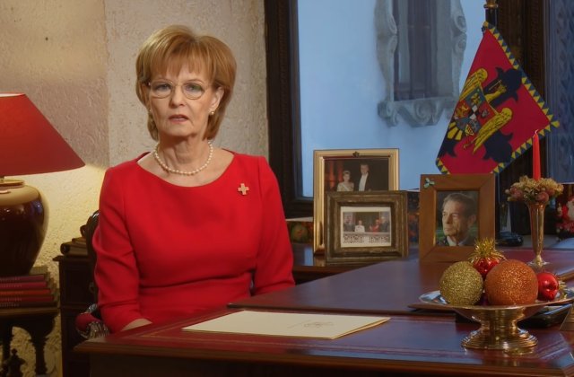 Margareta, custodele Coroanei romane: Nu uitati ca Marea Unire si razboiul au fost obtinute cu mare suferinta /VIDEO