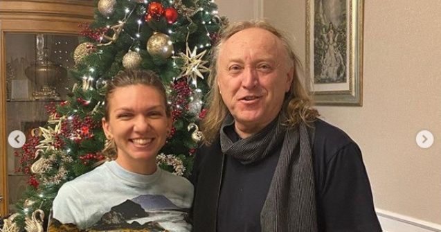 Simona Halep a fost colindata de Stefan Hrusca /VIDEO