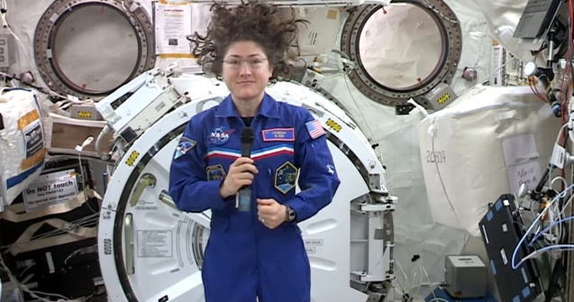 Record pentru cel mai indelungat zbor in spatiu realizat de o femeie